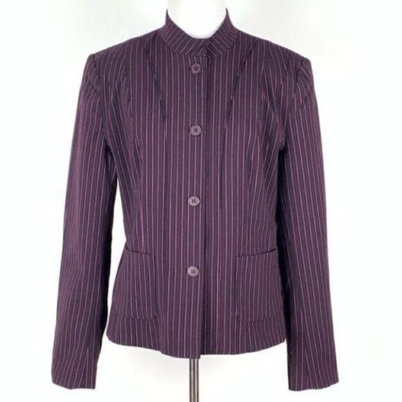 Oscar by Oscar de la Renta blazer sz 8 pink purple